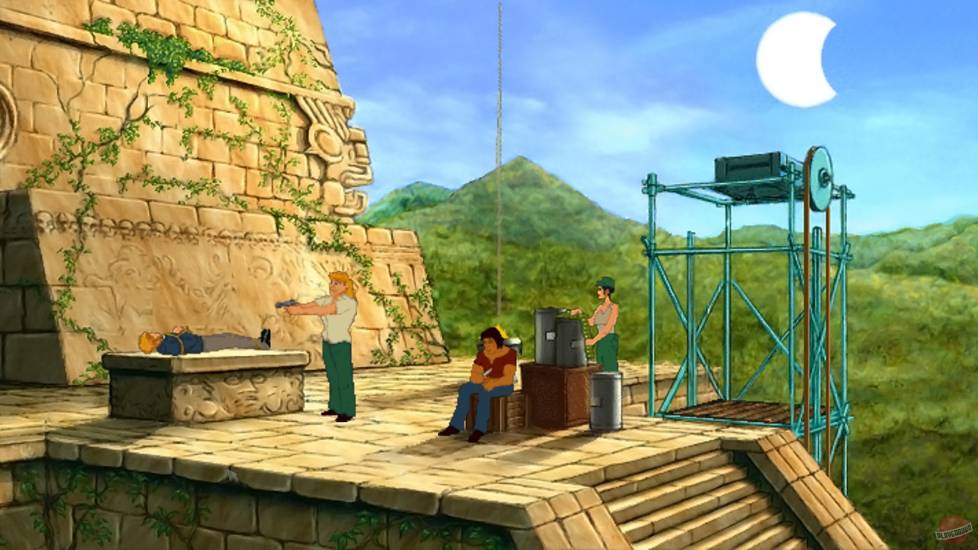 Скриншот из игры Broken Sword 2: The Smoking Mirror - 8