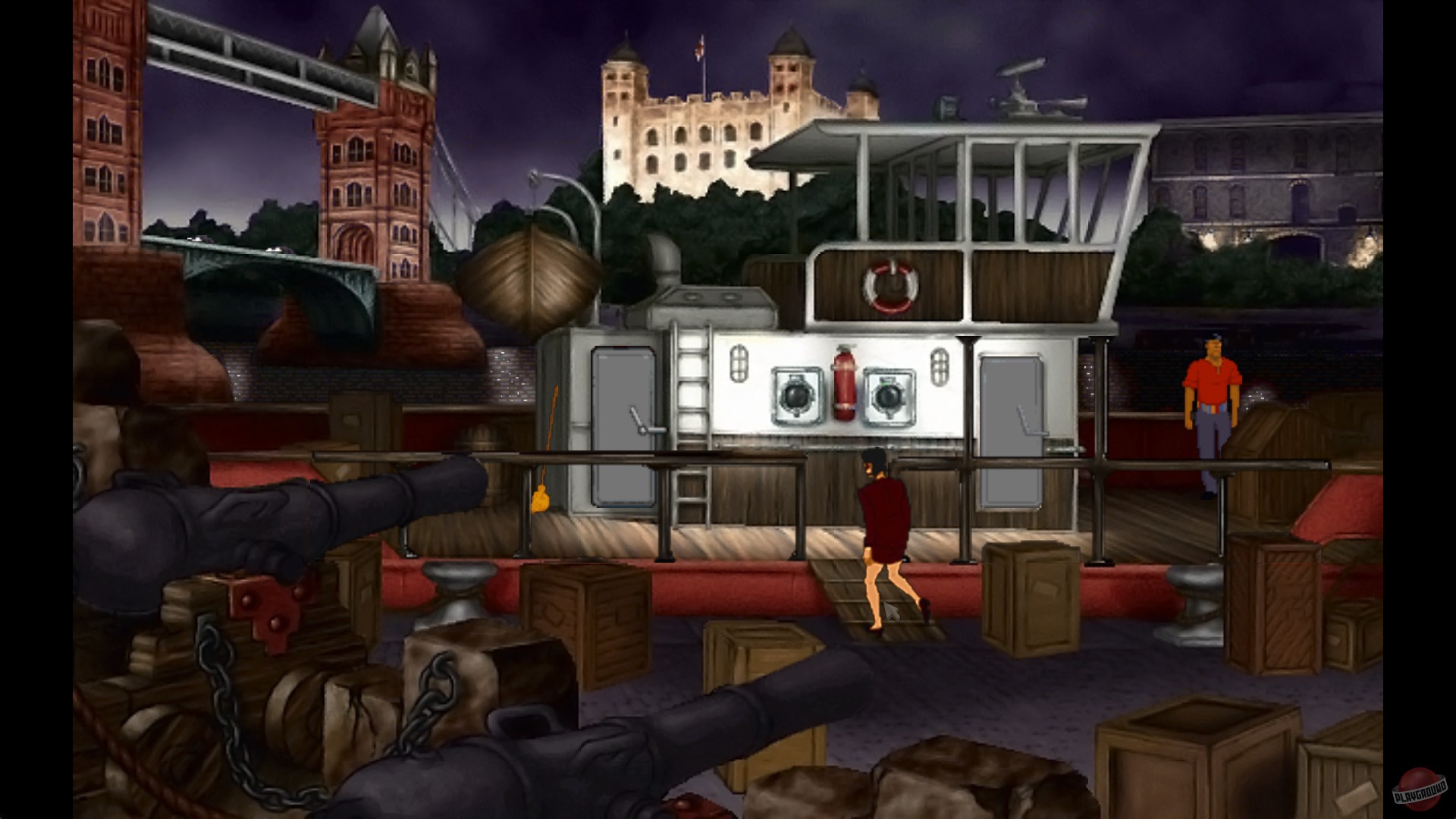 Скриншот из игры Broken Sword 2: The Smoking Mirror - 10
