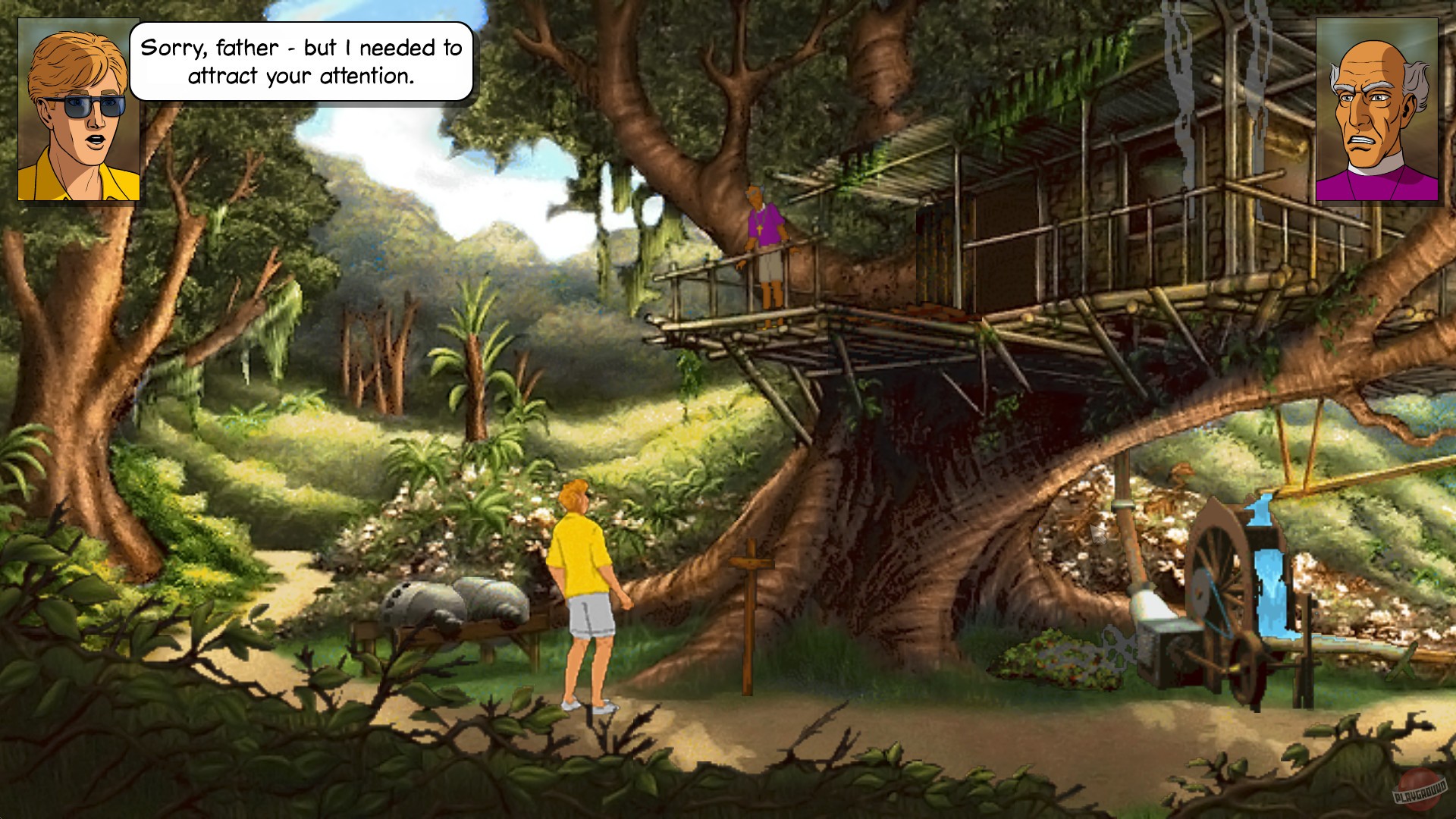 Скриншот из игры Broken Sword 2: The Smoking Mirror - 16