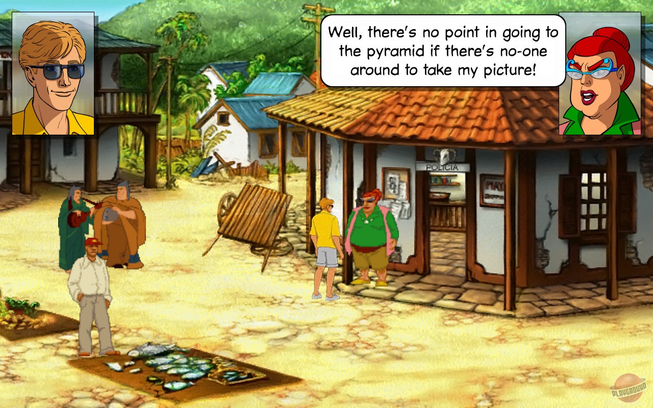 Скриншот из игры Broken Sword 2: The Smoking Mirror - 11