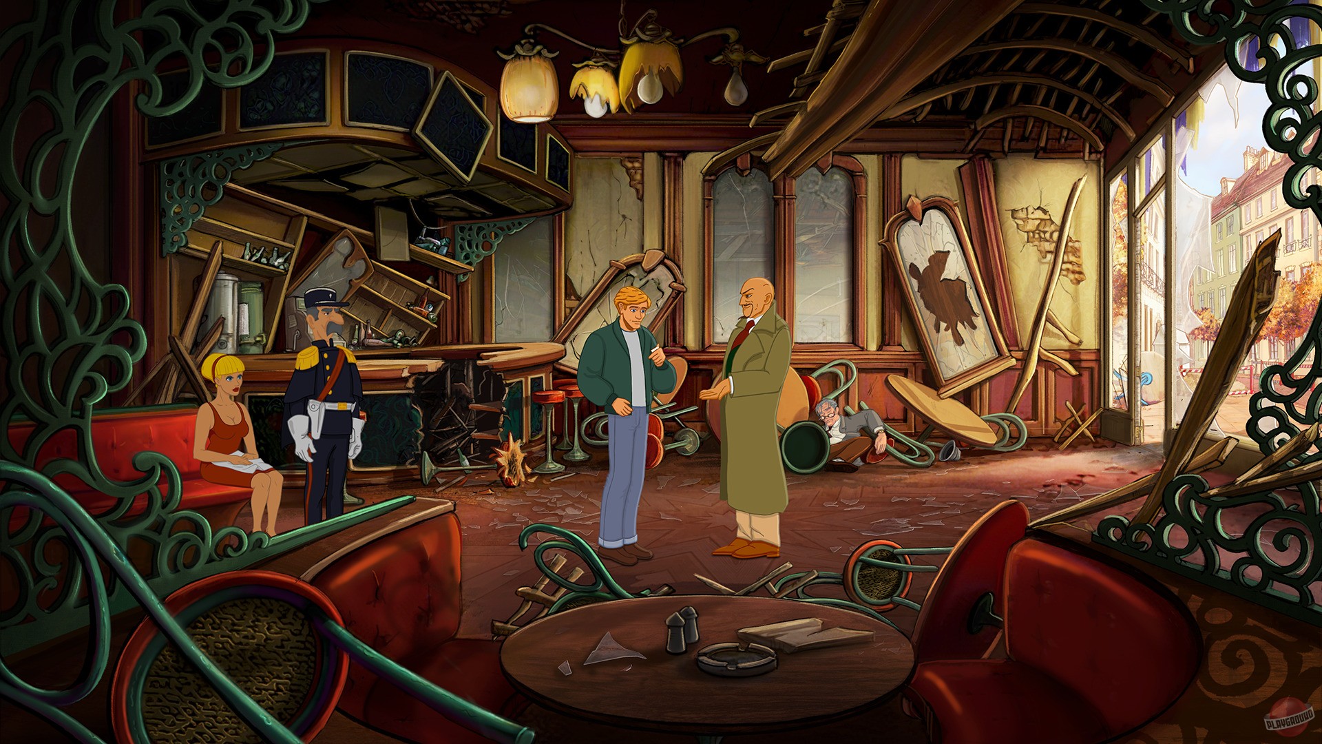Скриншот из игры Broken Sword: Shadow of the Templars - 4