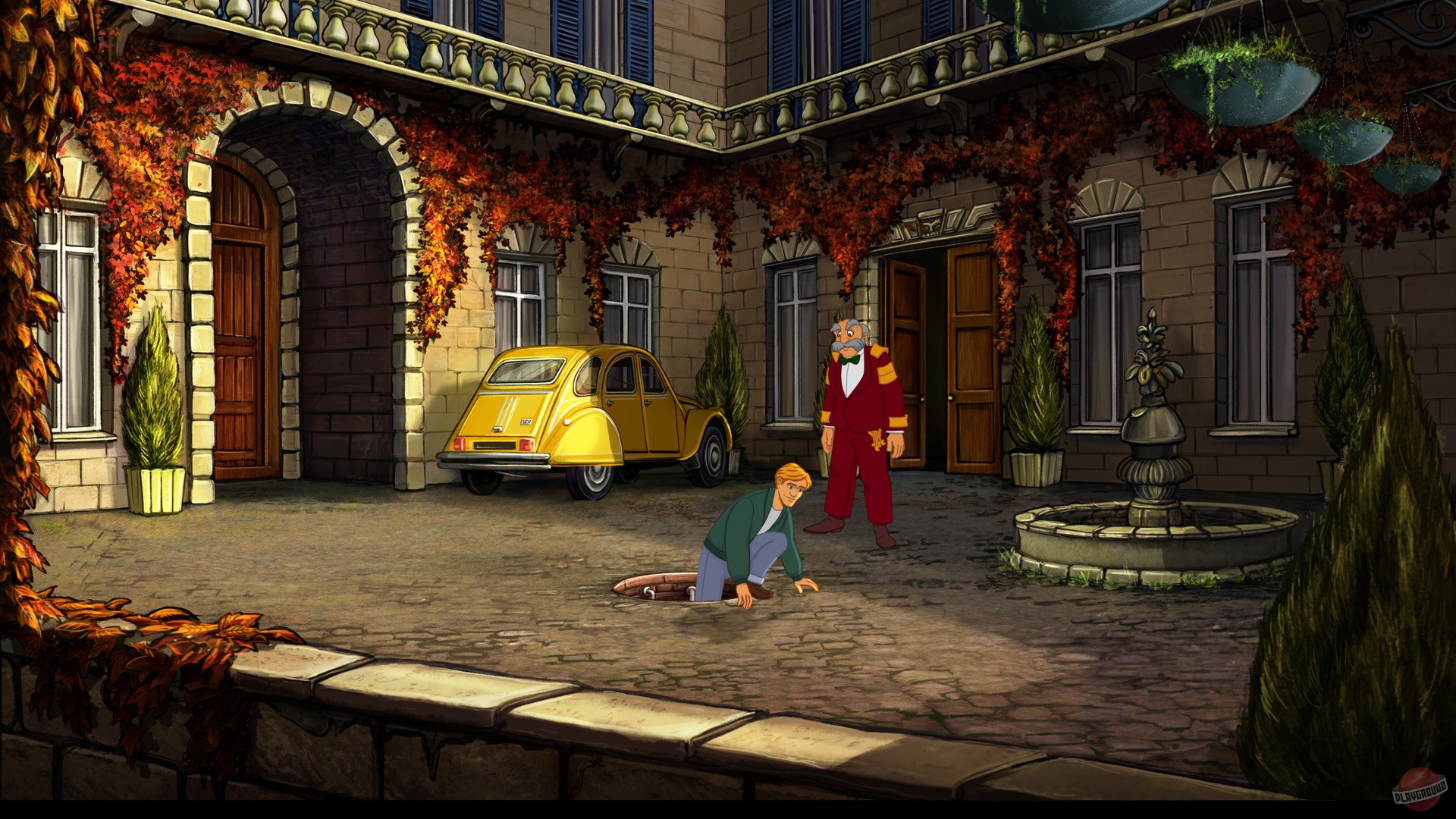 Скриншот из игры Broken Sword: Shadow of the Templars - 1