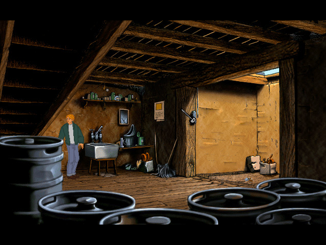 Скриншот из игры Broken Sword: The Shadow of the Templars - 16