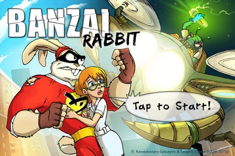 Скриншот из игры Banzai Rabbit - 4