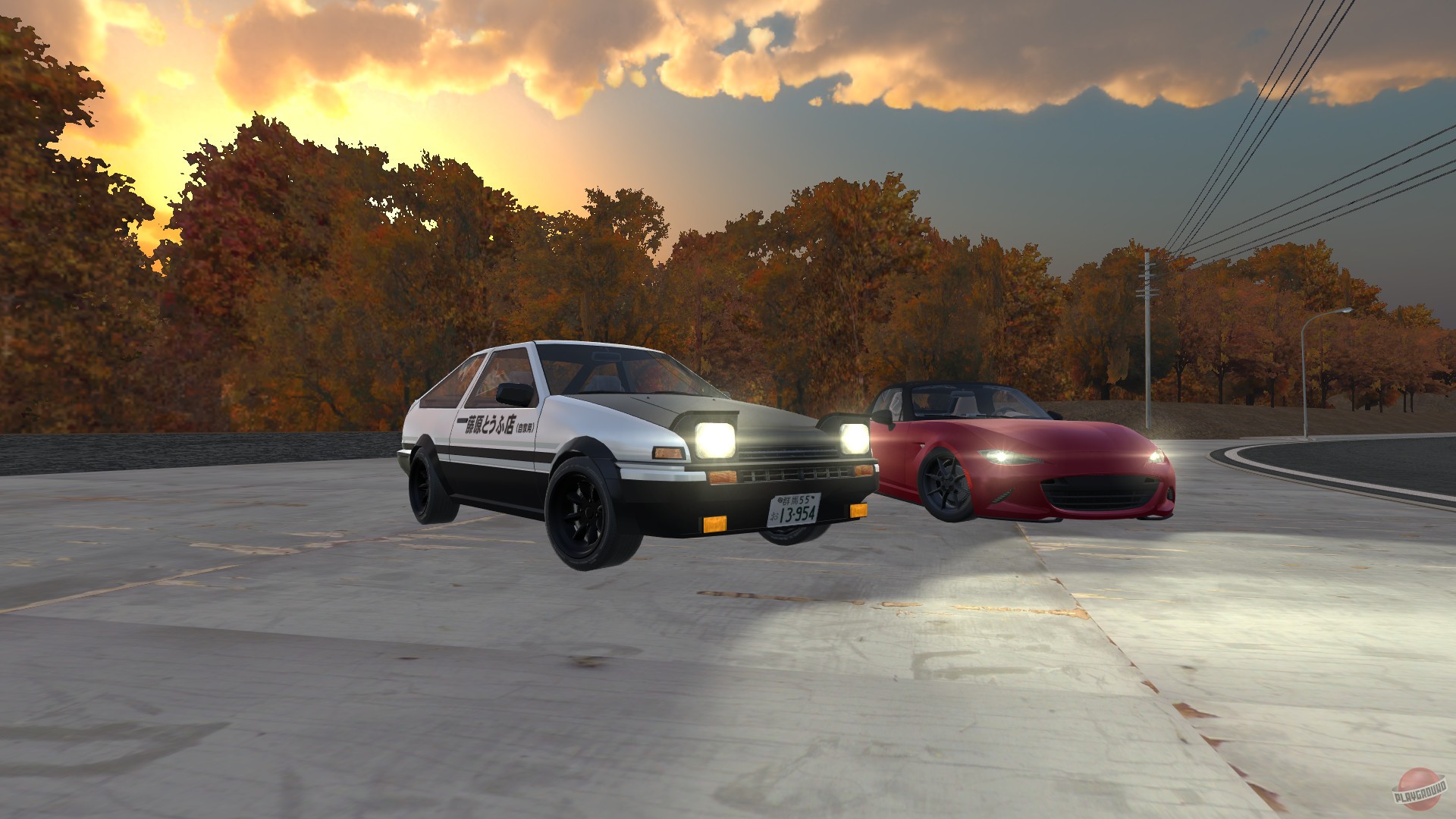 Скриншот из игры Initial Drift Online - 6