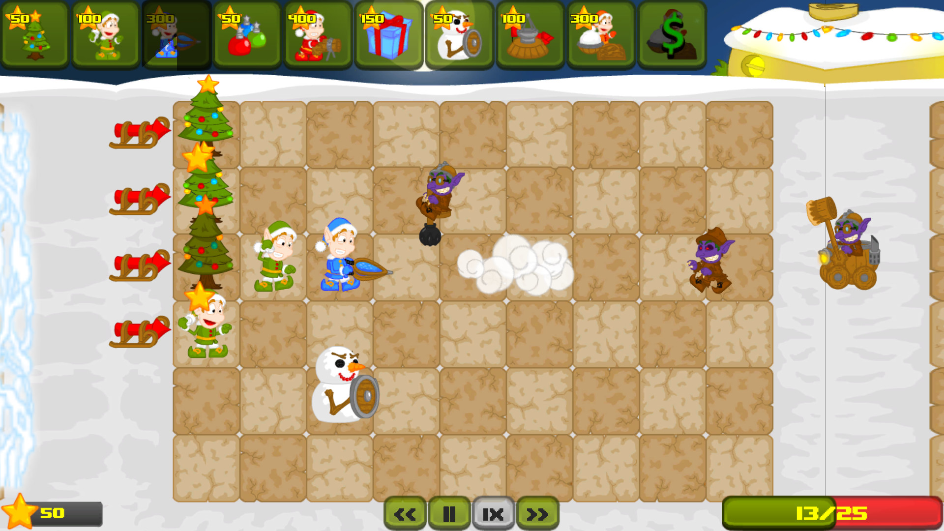 Скриншот из игры Martians Vs Robots - 4