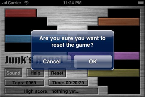 Скриншот из игры Junk's Hanoi - 4