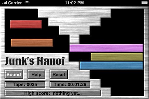 Скриншот из игры Junk's Hanoi - 3