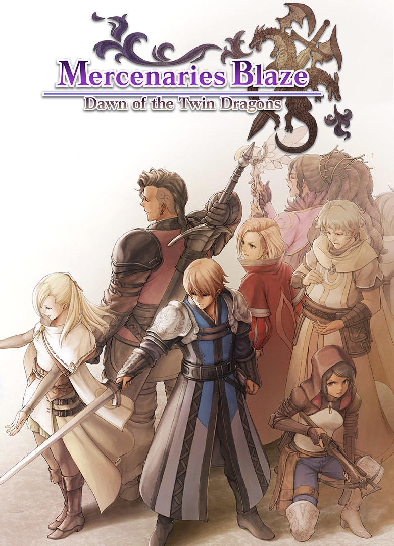 Обложка игры Mercenaries Blaze: Dawn of the Twin Dragons
