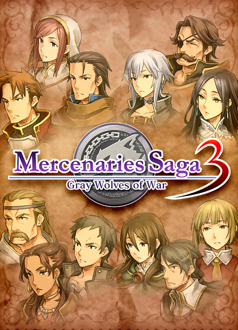 Обложка игры Mercenaries Saga 3: Gray Wolves of War