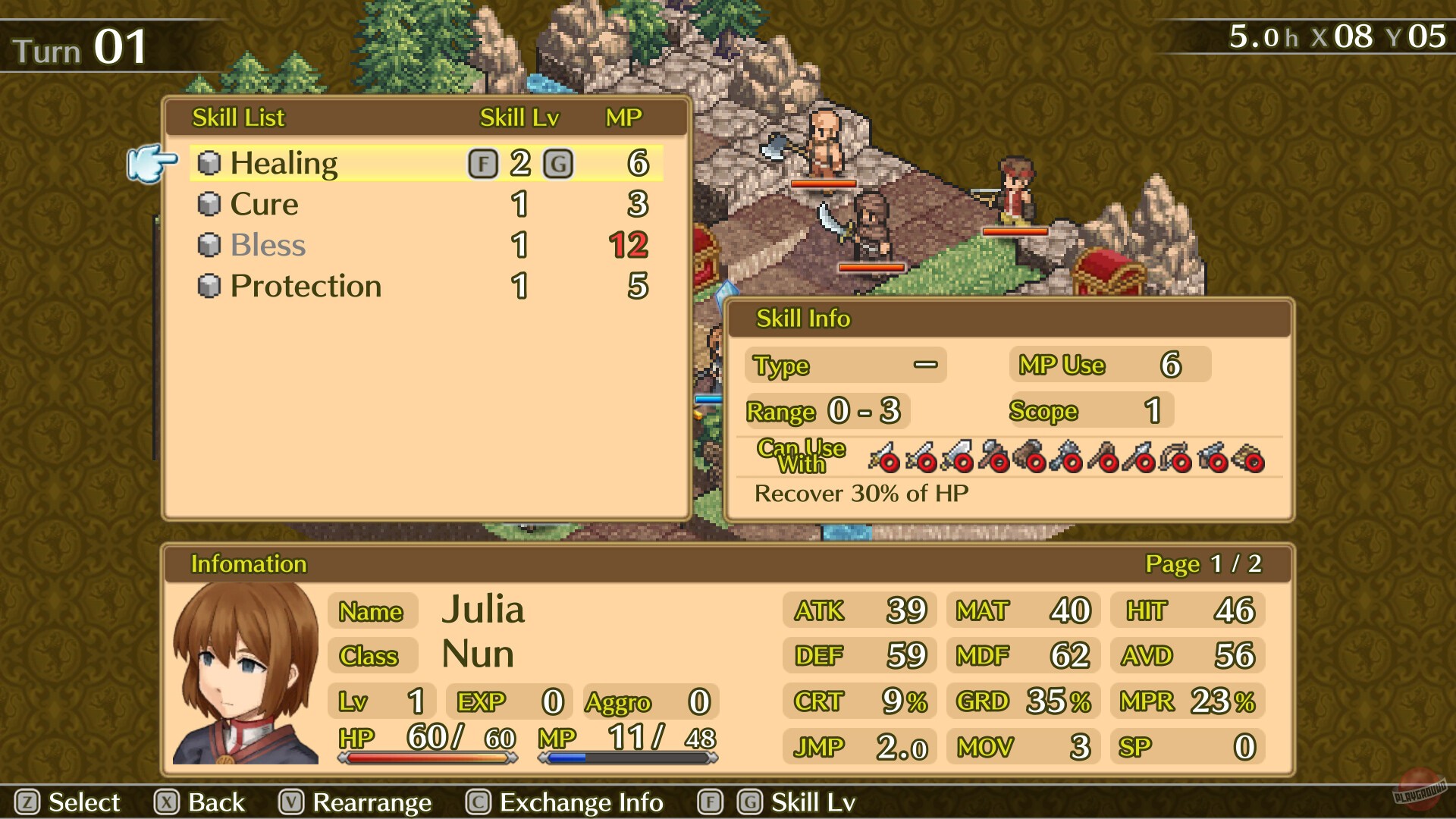 Скриншот из игры Mercenaries Saga: Will of the White Lions - 7