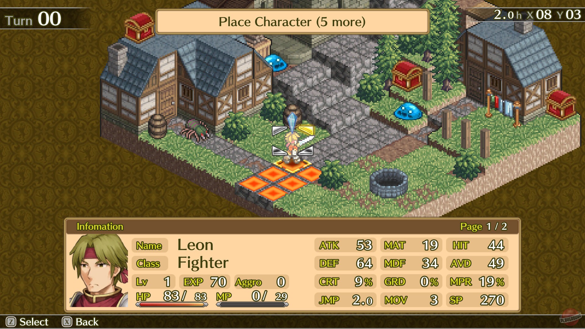 Скриншот из игры Mercenaries Saga: Will of the White Lions - 2