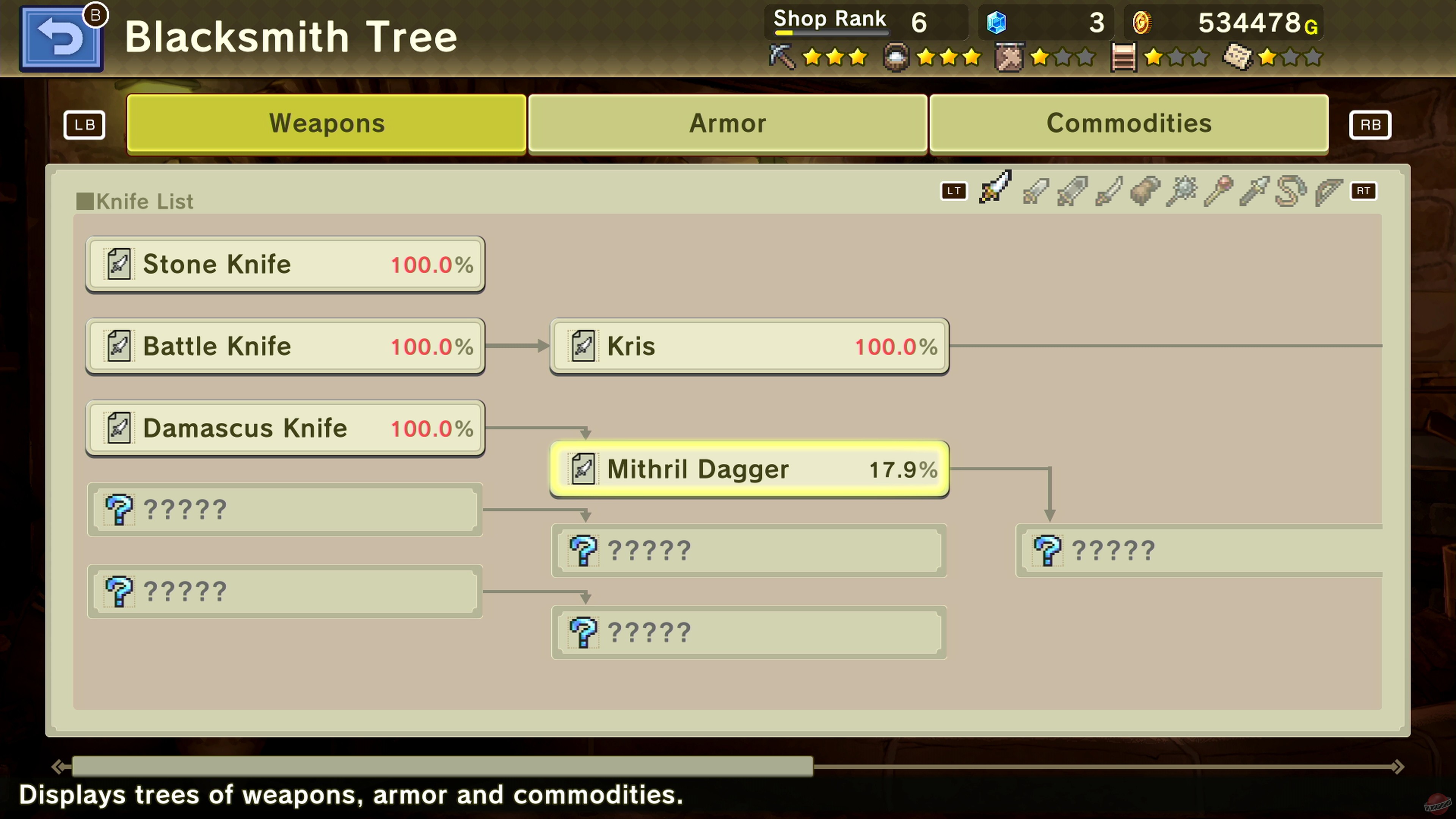 Скриншот из игры Blacksmith of the Sand Kingdom - 6