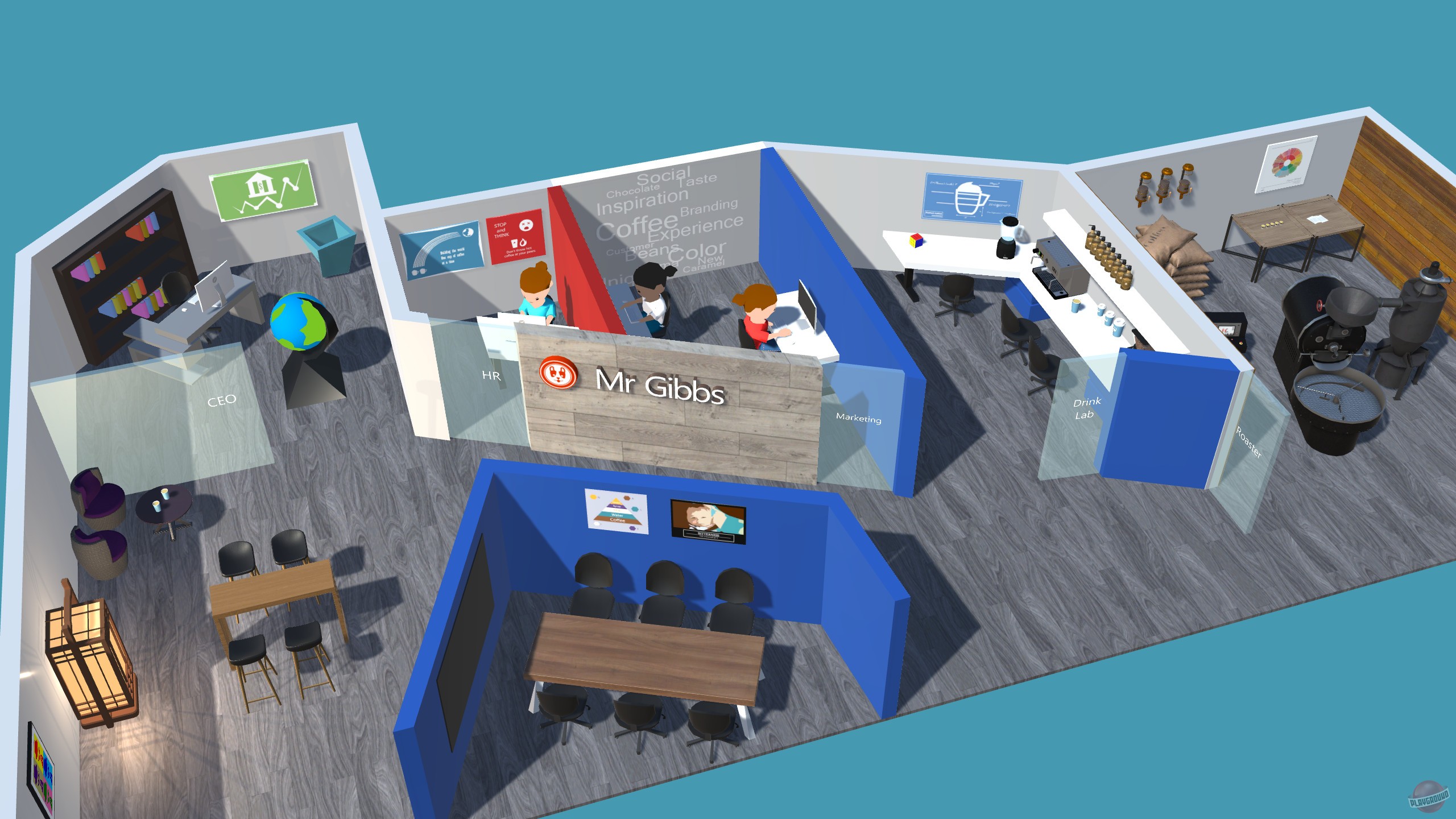 Скриншот из игры Coffee Shop Tycoon - 3