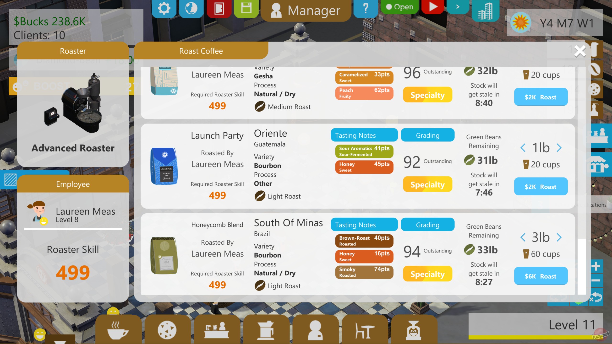 Скриншот из игры Coffee Shop Tycoon - 13