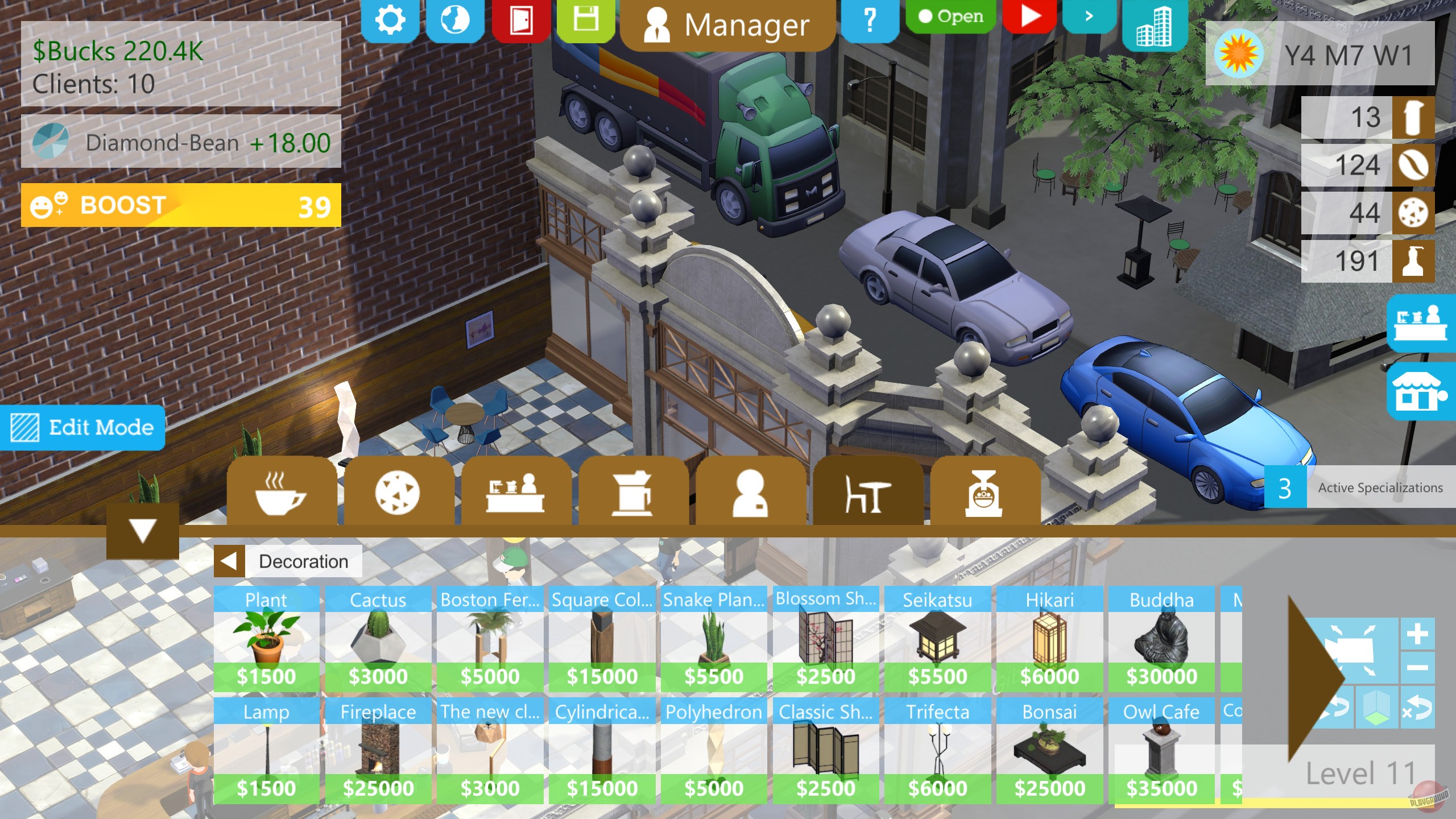 Скриншот из игры Coffee Shop Tycoon - 18