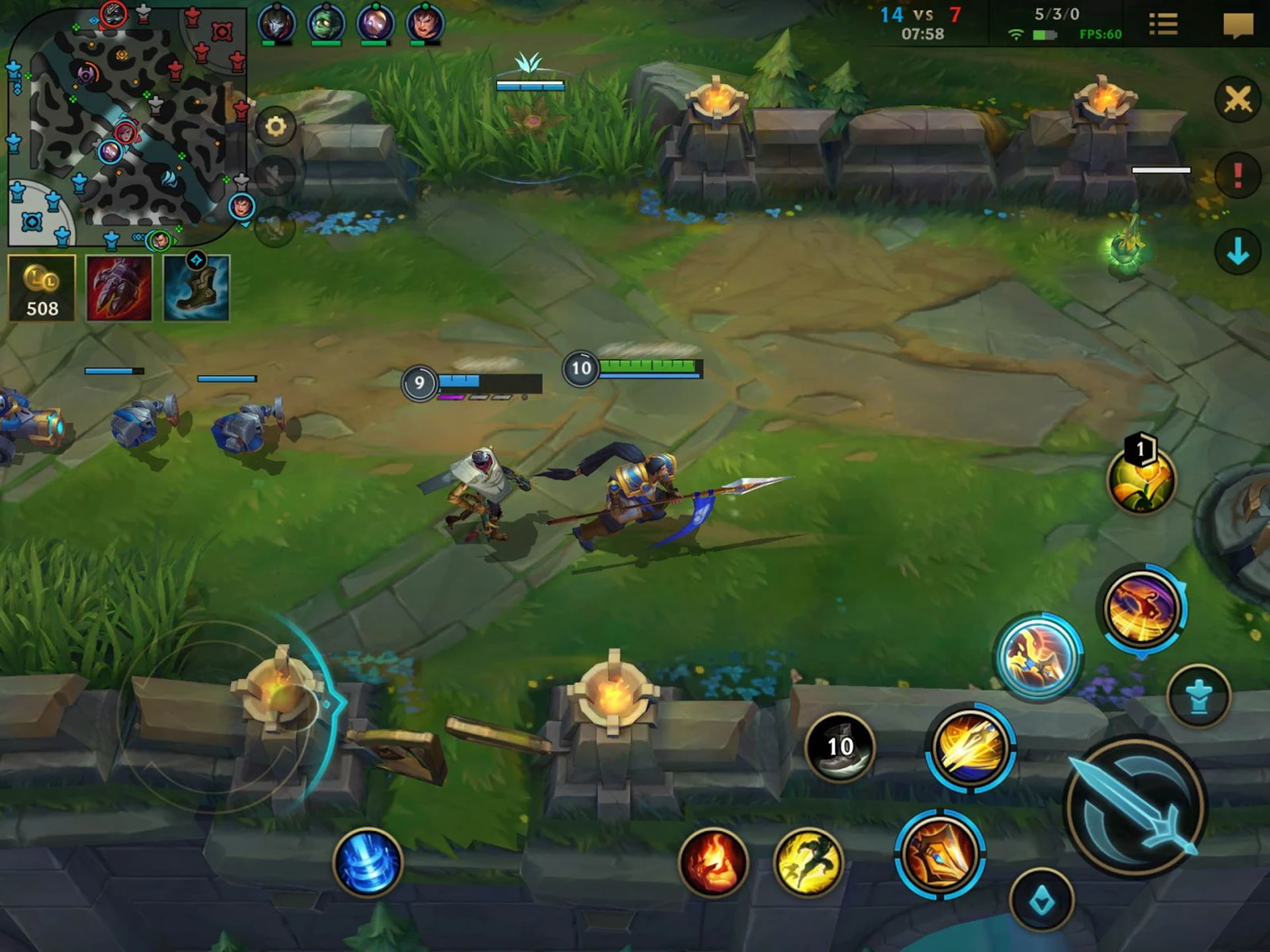 Скриншот из игры League of Legends: Wild Rift - 7