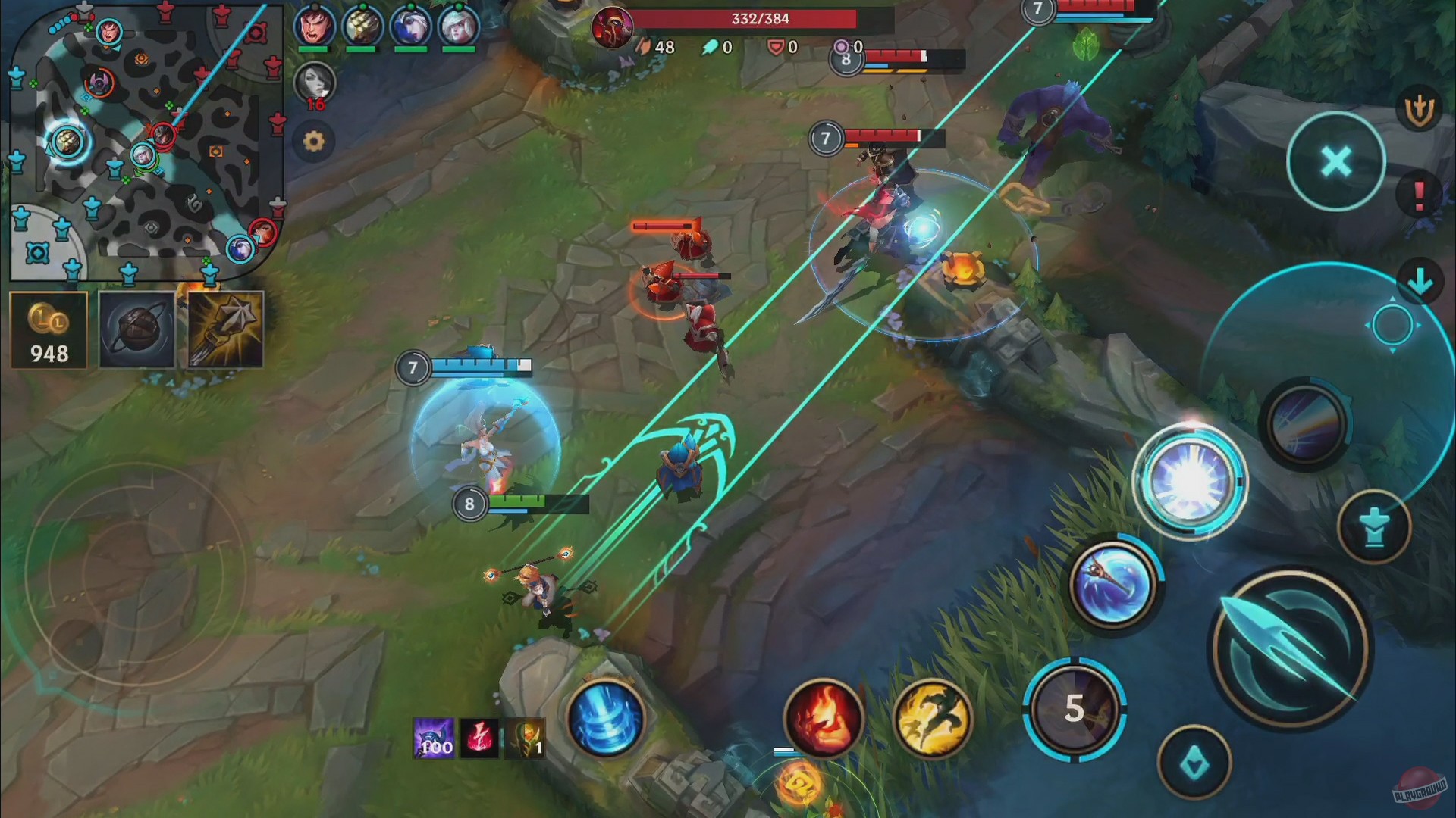 Скриншот из игры League of Legends: Wild Rift - 9