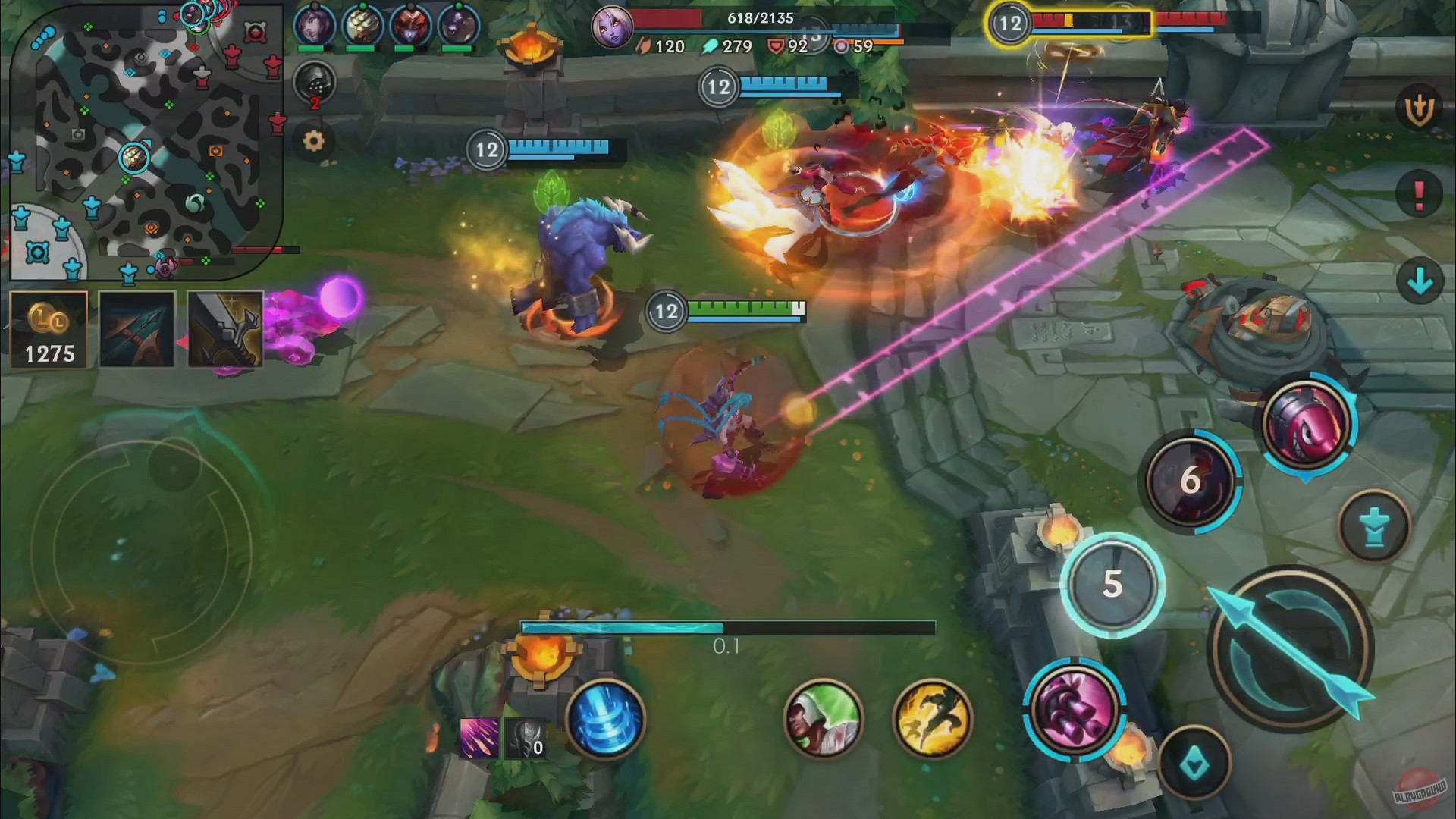 Скриншот из игры League of Legends: Wild Rift - 24