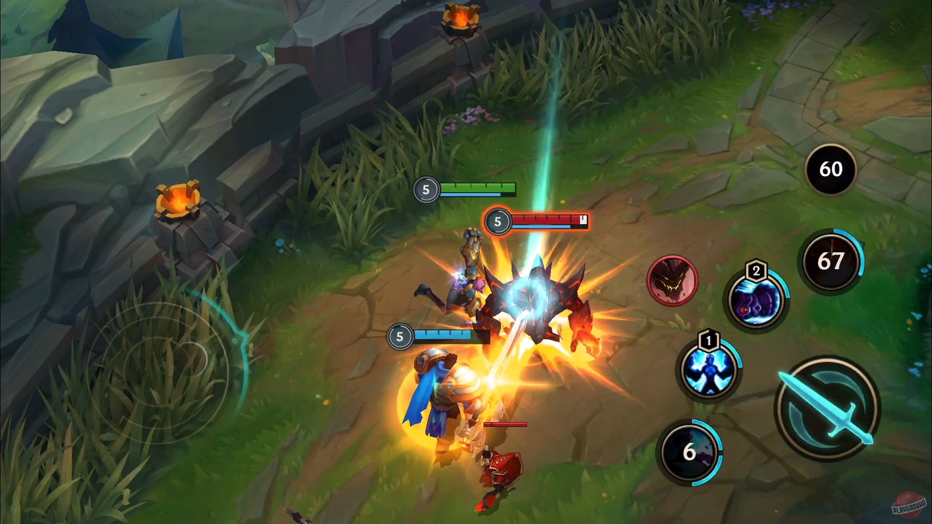 Скриншот из игры League of Legends: Wild Rift - 38