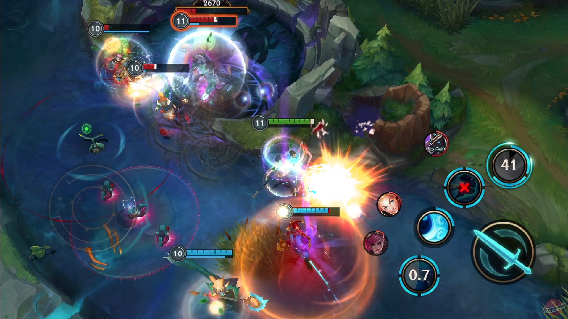 Скриншот из игры League of Legends: Wild Rift - 4