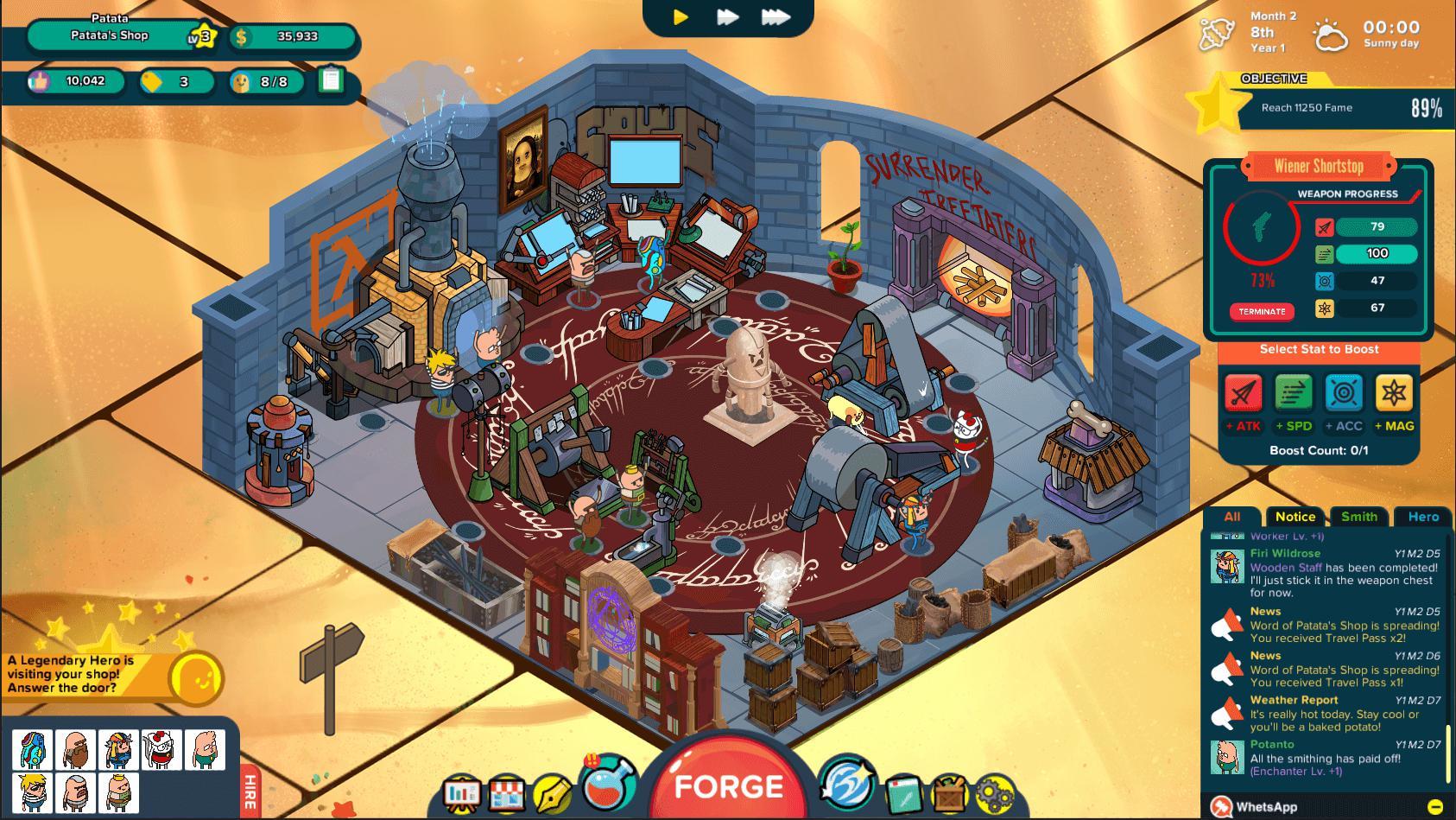 Скриншот из игры Holy Potatoes! A Weapon Shop?! - 39