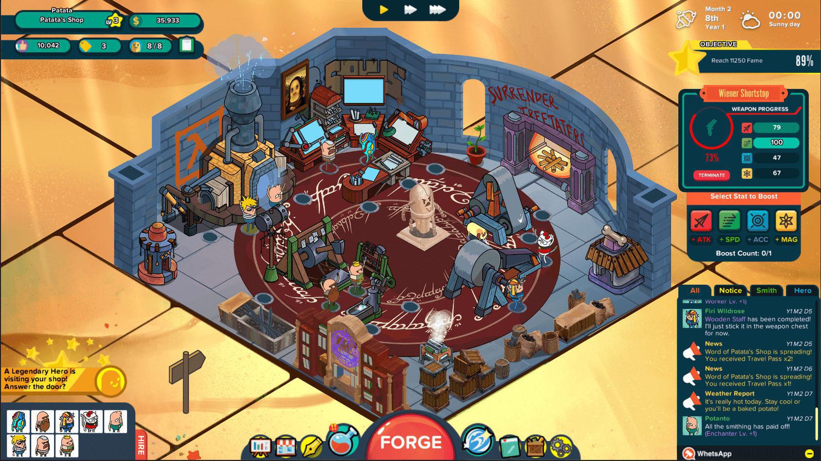 Скриншот из игры Holy Potatoes! A Weapon Shop?! - 76