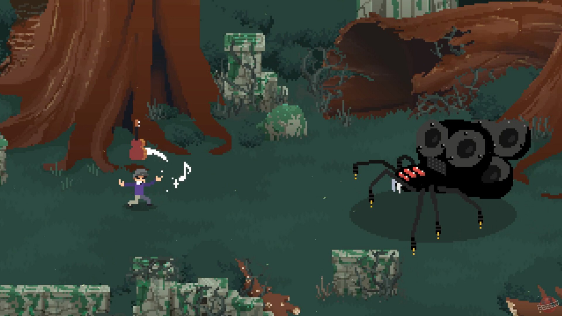 Скриншот из игры Fretless: The Wrath of Riffson - 10