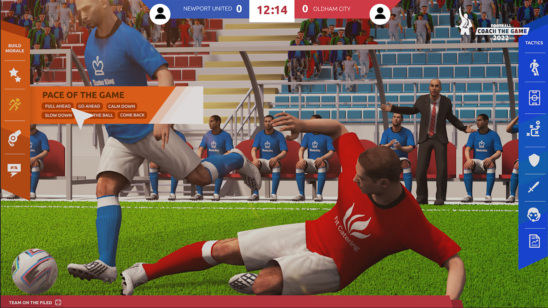 Скриншот из игры Football Coach the Game 2022 - 1