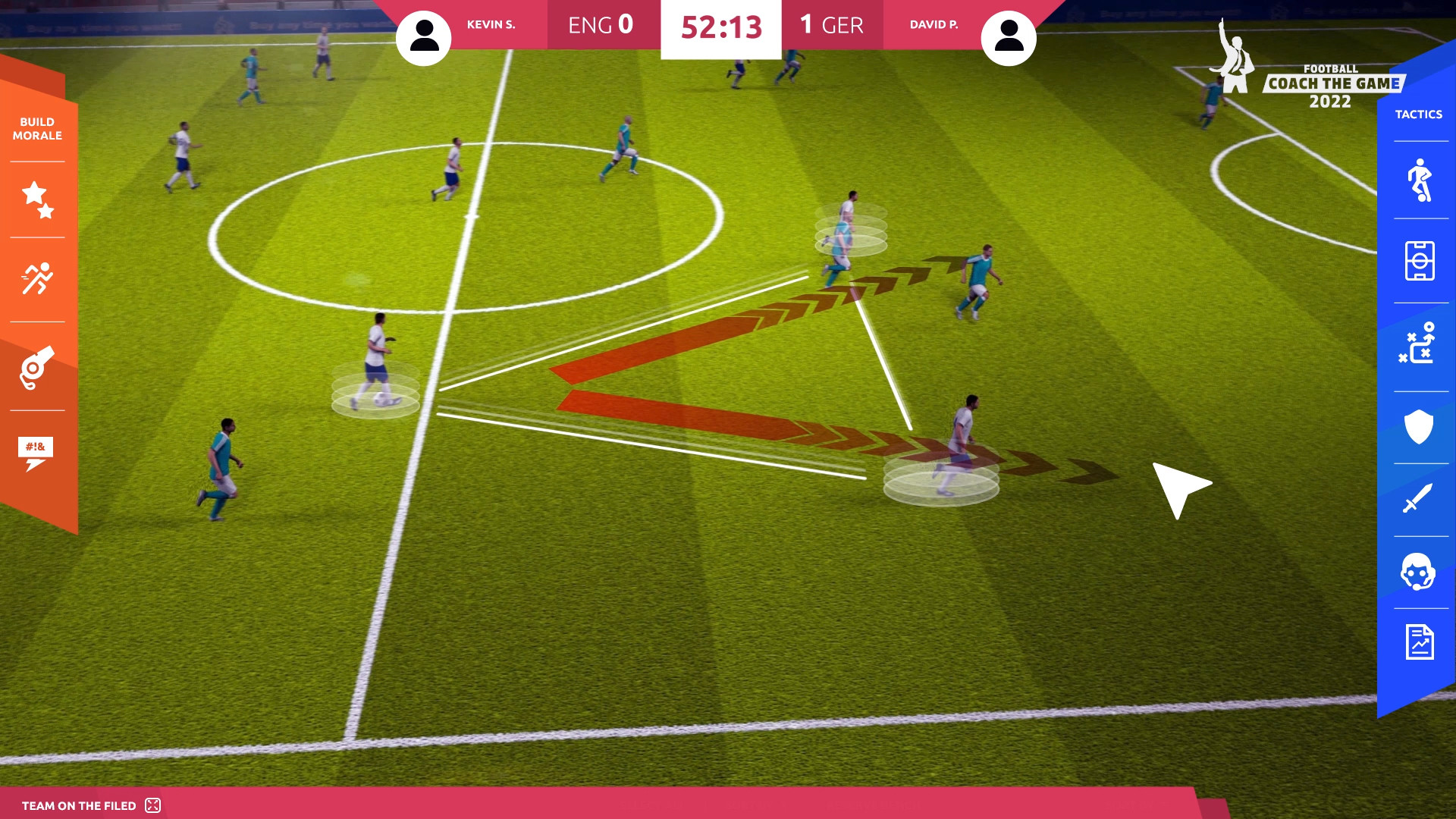 Скриншот из игры Football Coach the Game 2022 - 2