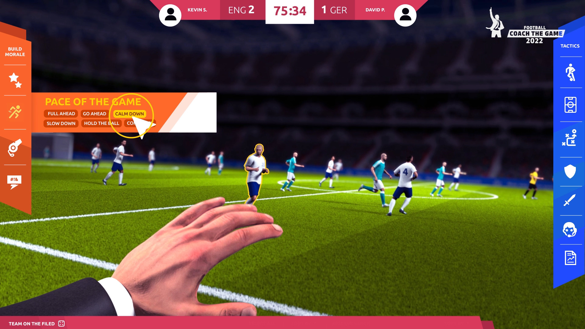 Скриншот из игры Football Coach the Game 2022 - 14