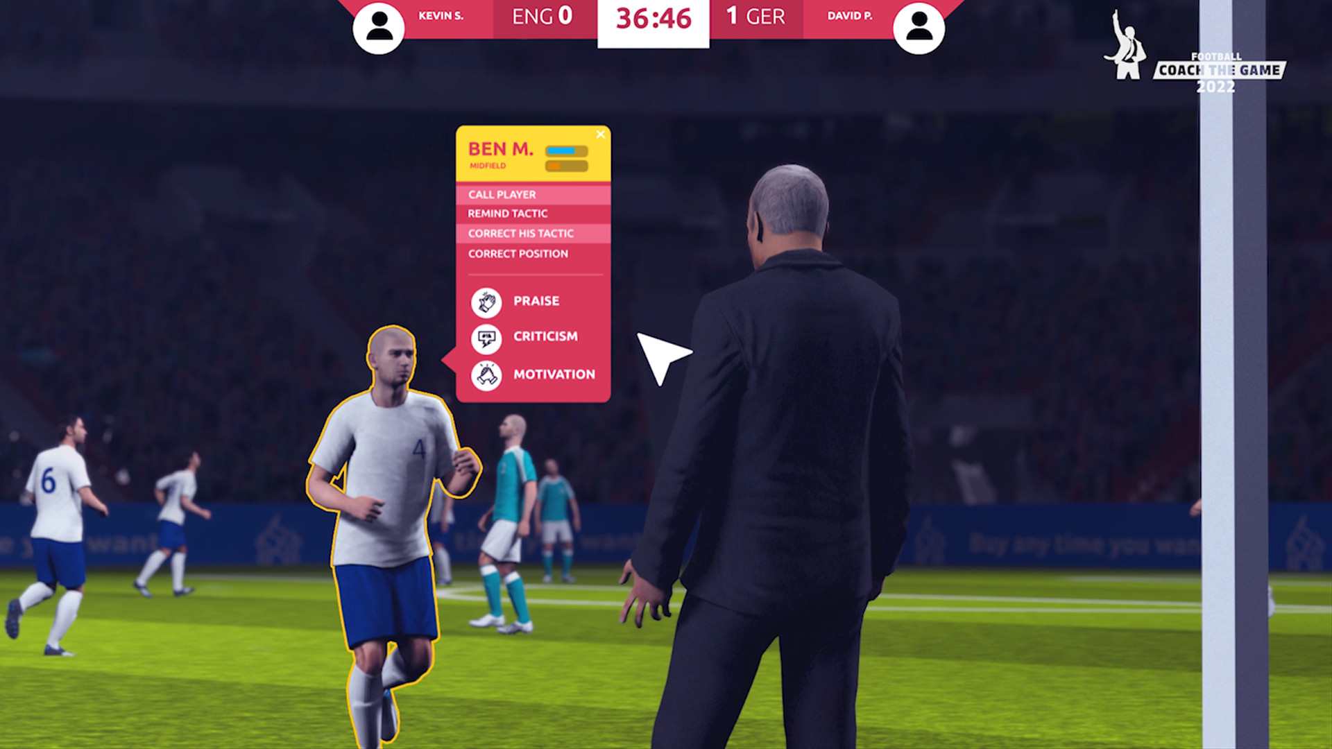 Скриншот из игры Football Coach the Game 2022 - 16