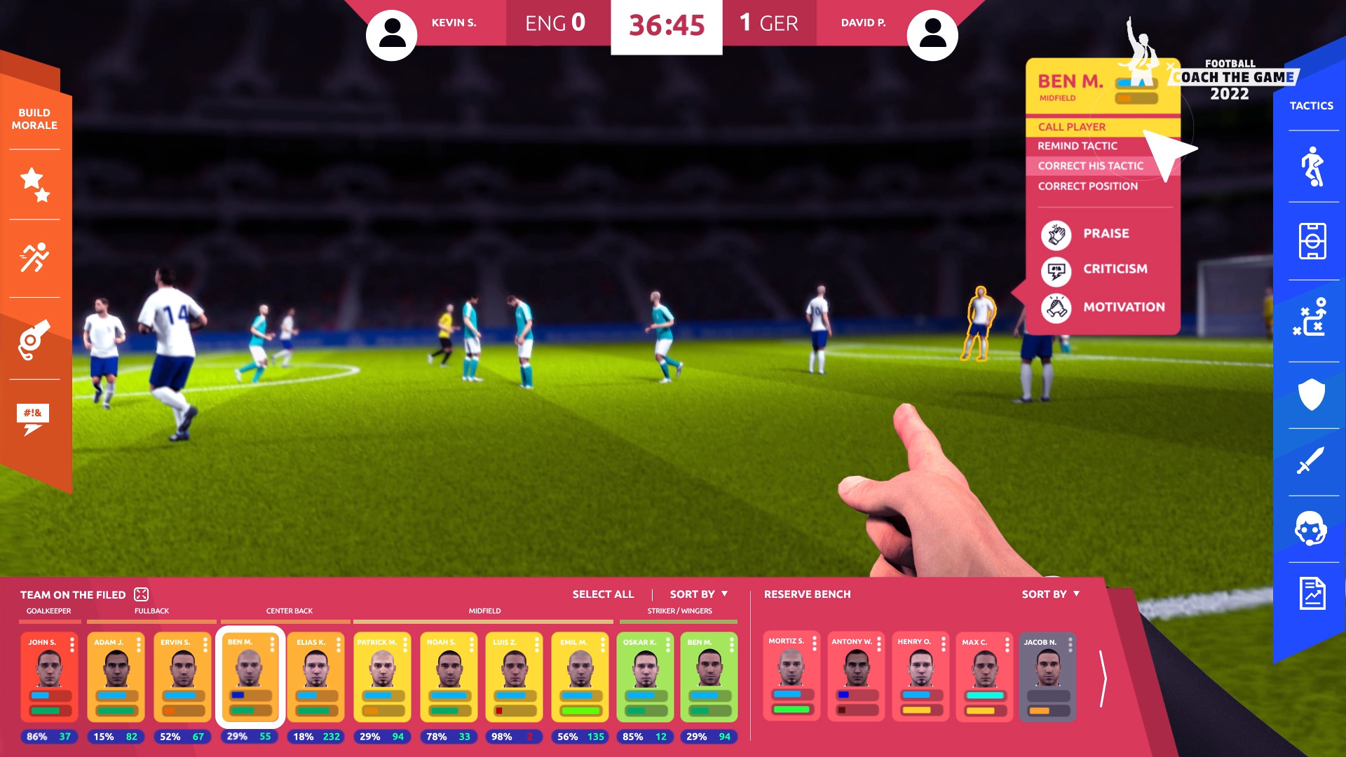 Скриншот из игры Football Coach the Game 2022 - 17