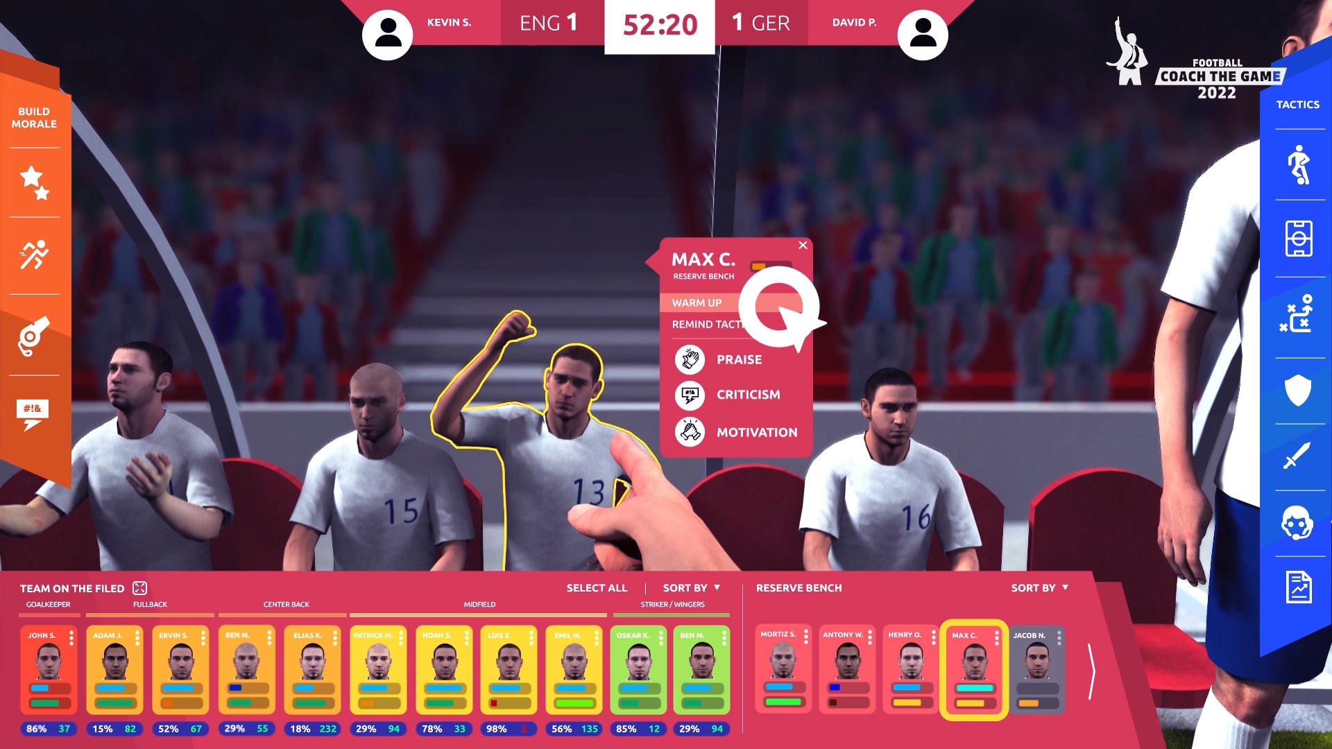 Скриншот из игры Football Coach the Game 2022 - 4