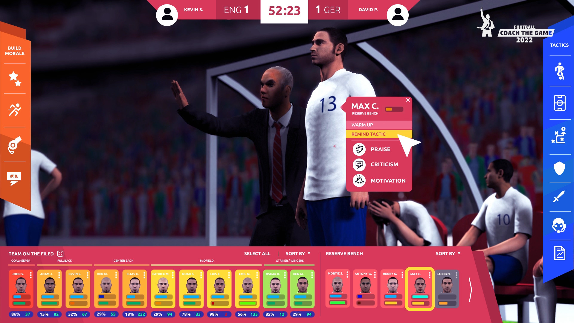 Скриншот из игры Football Coach the Game 2022 - 7