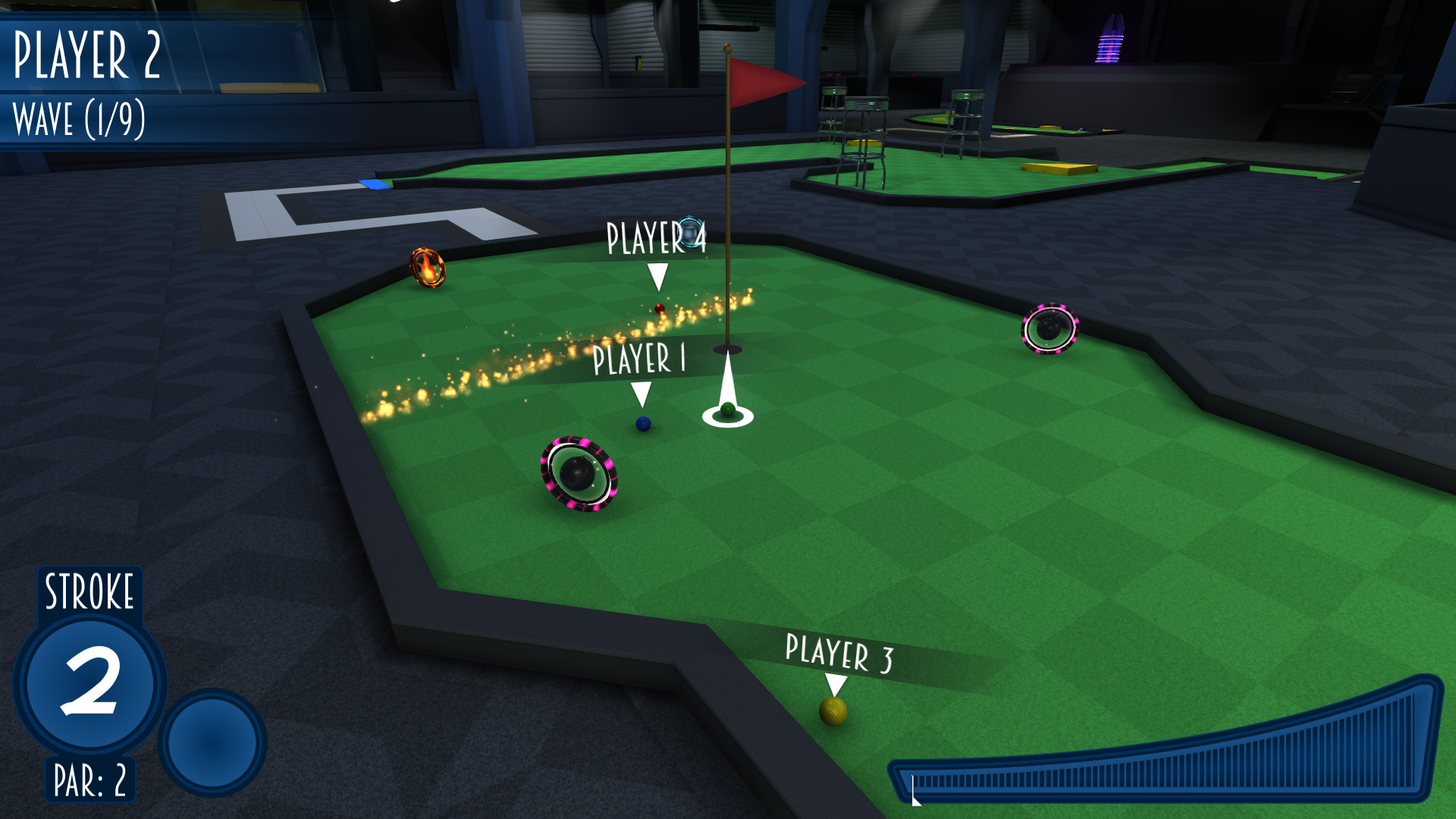 Скриншот из игры MiniGolf Mania - 19