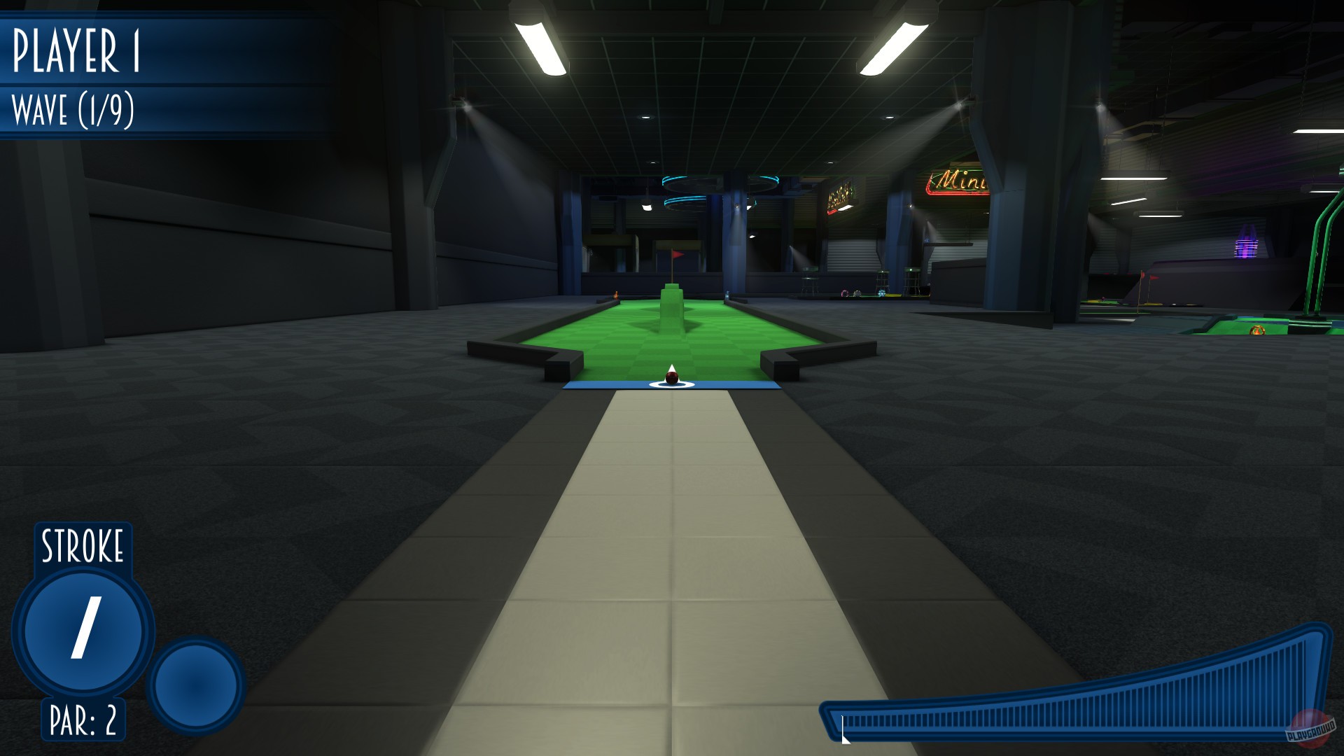 Скриншот из игры MiniGolf Mania - 2