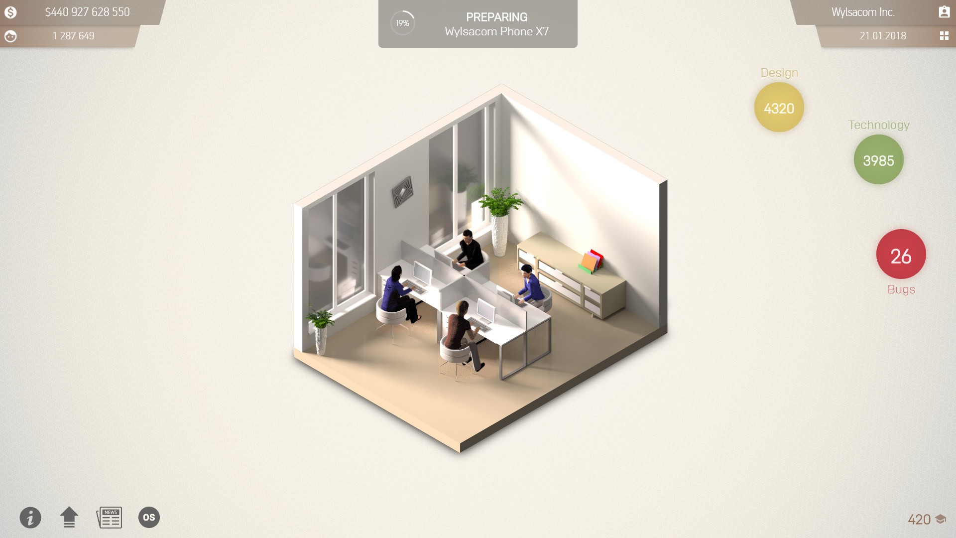 Скриншот из игры Smartphone Tycoon - 31