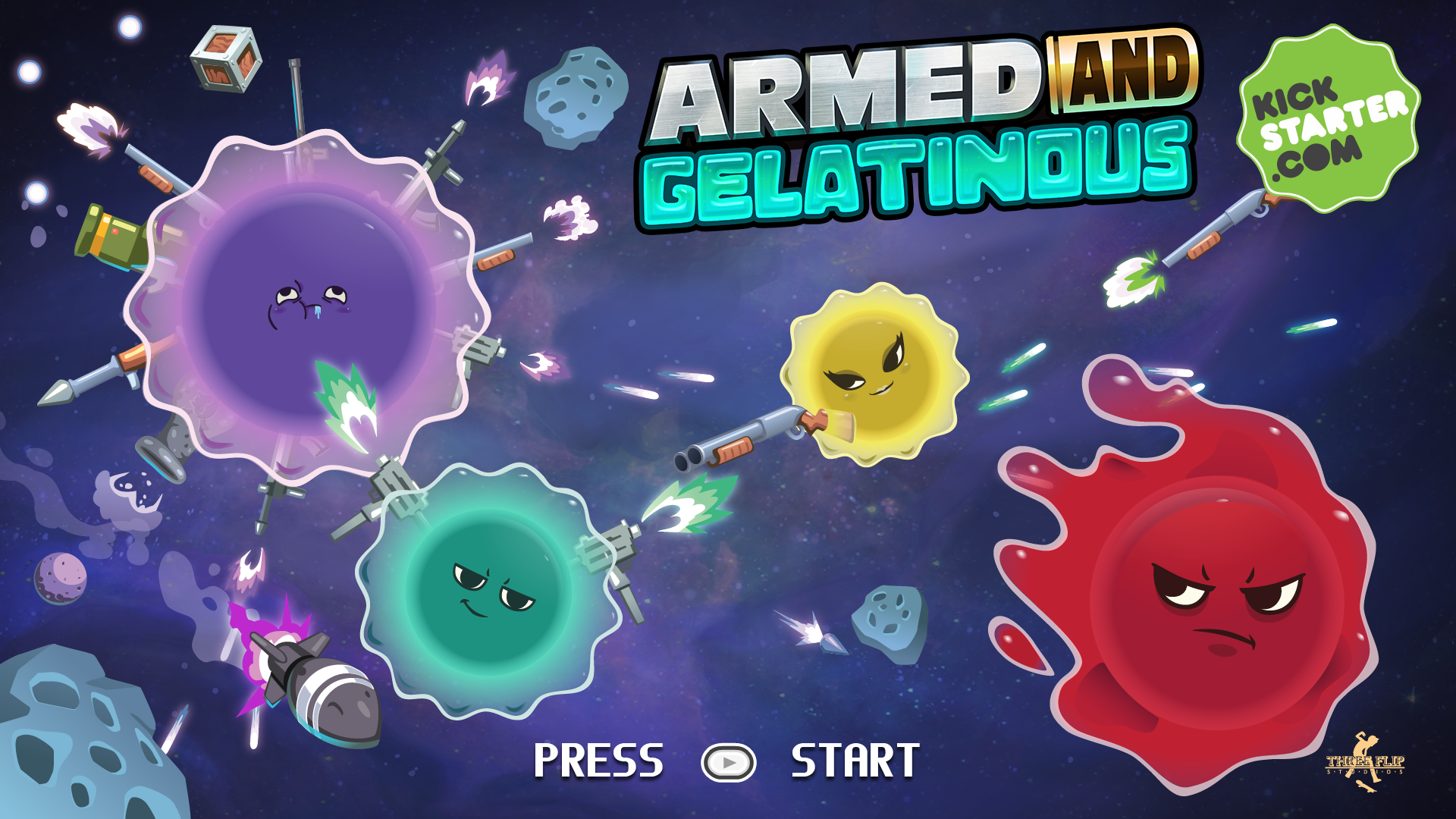 Скриншот из игры Armed and Gelatinous - 14