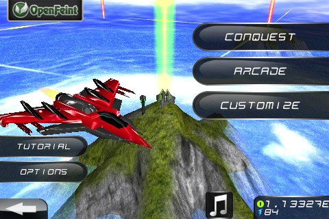Скриншот из игры Above & Beyond Air Combat - 1