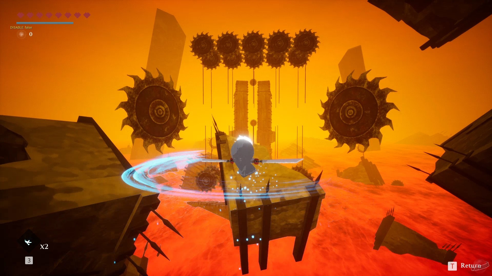 Скриншот из игры Blue Fire: Void Maker - 8