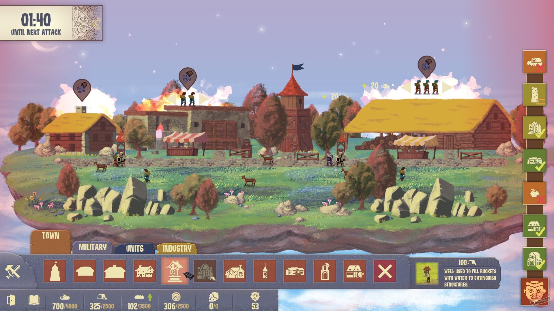 Скриншот из игры Open The Gates! - 1