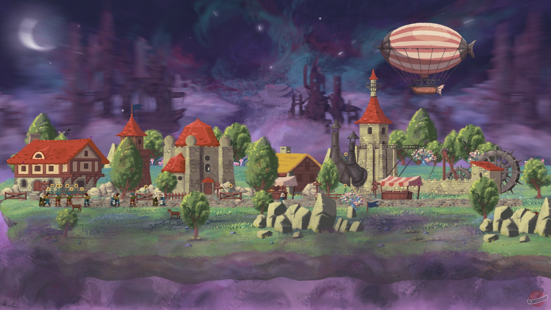 Скриншот из игры Open The Gates! - 2