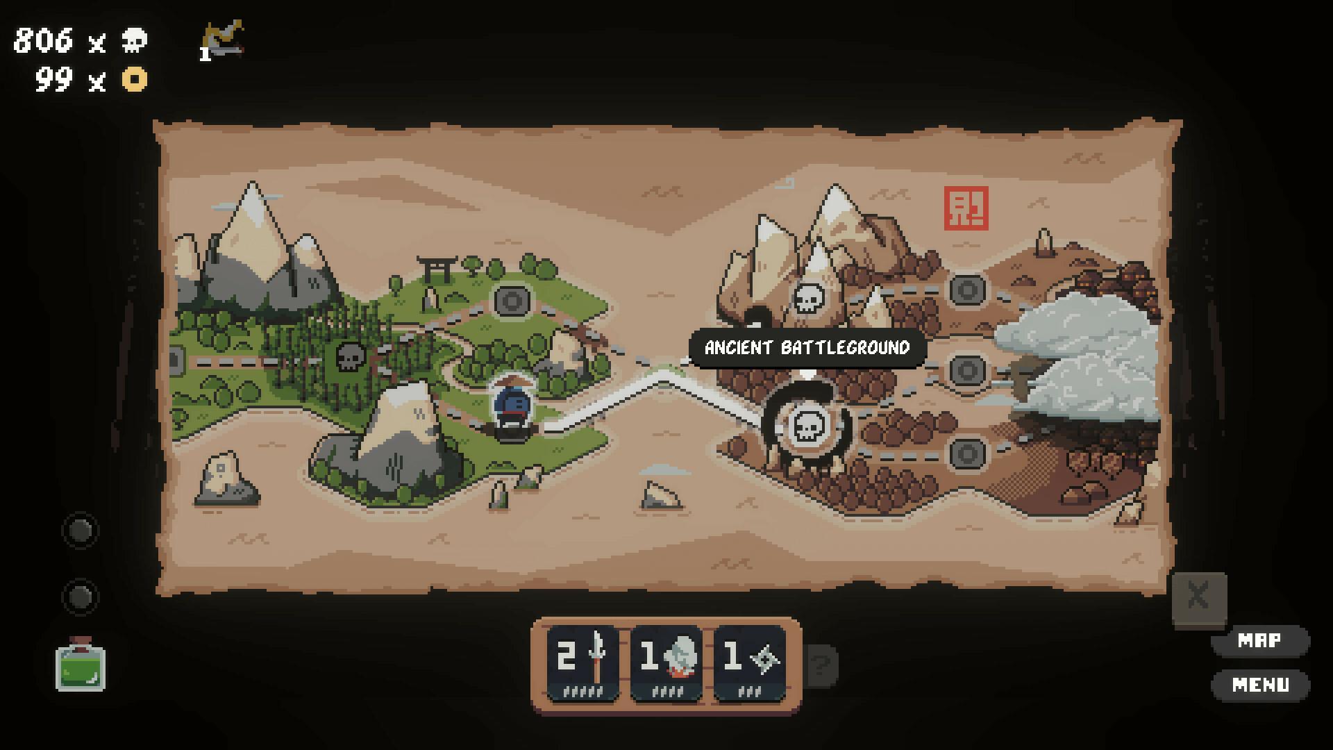 Скриншот из игры Shogun Showdown - 6