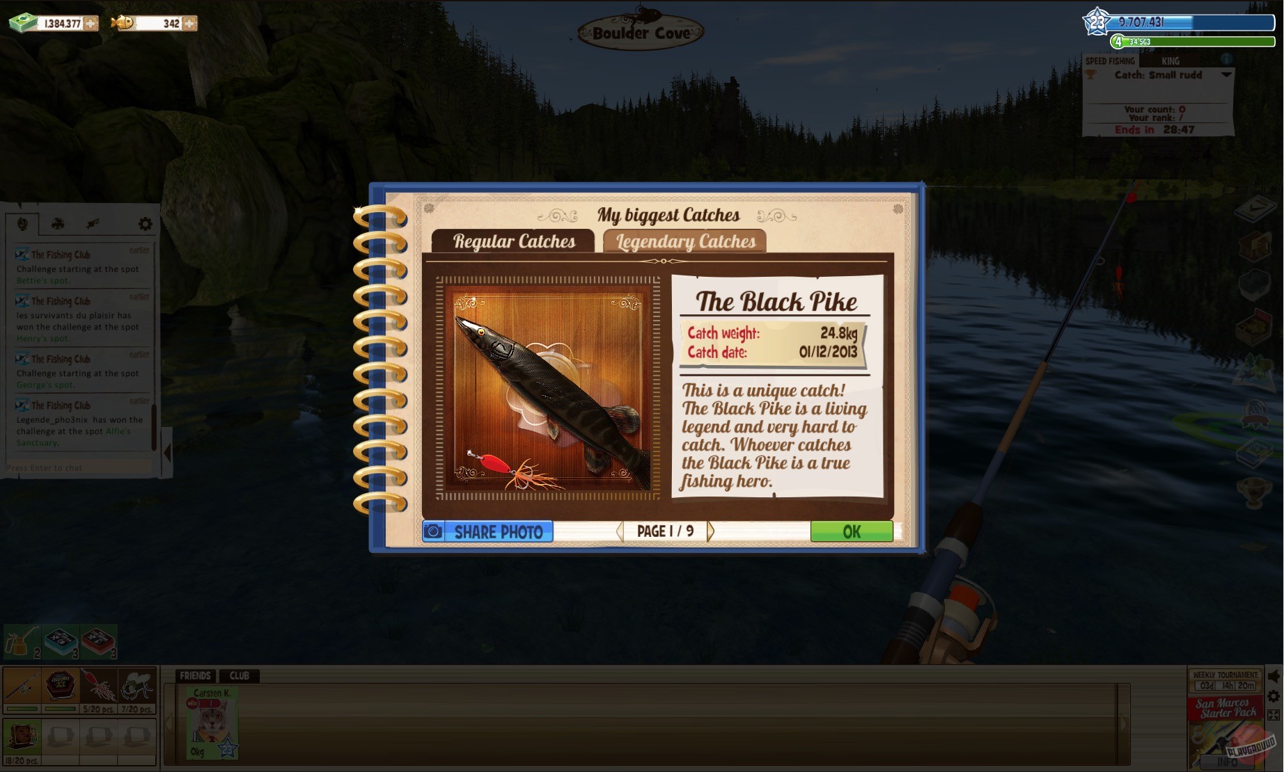 Скриншот из игры The Fishing Club 3D: Multiplayer Sport Angling - 1