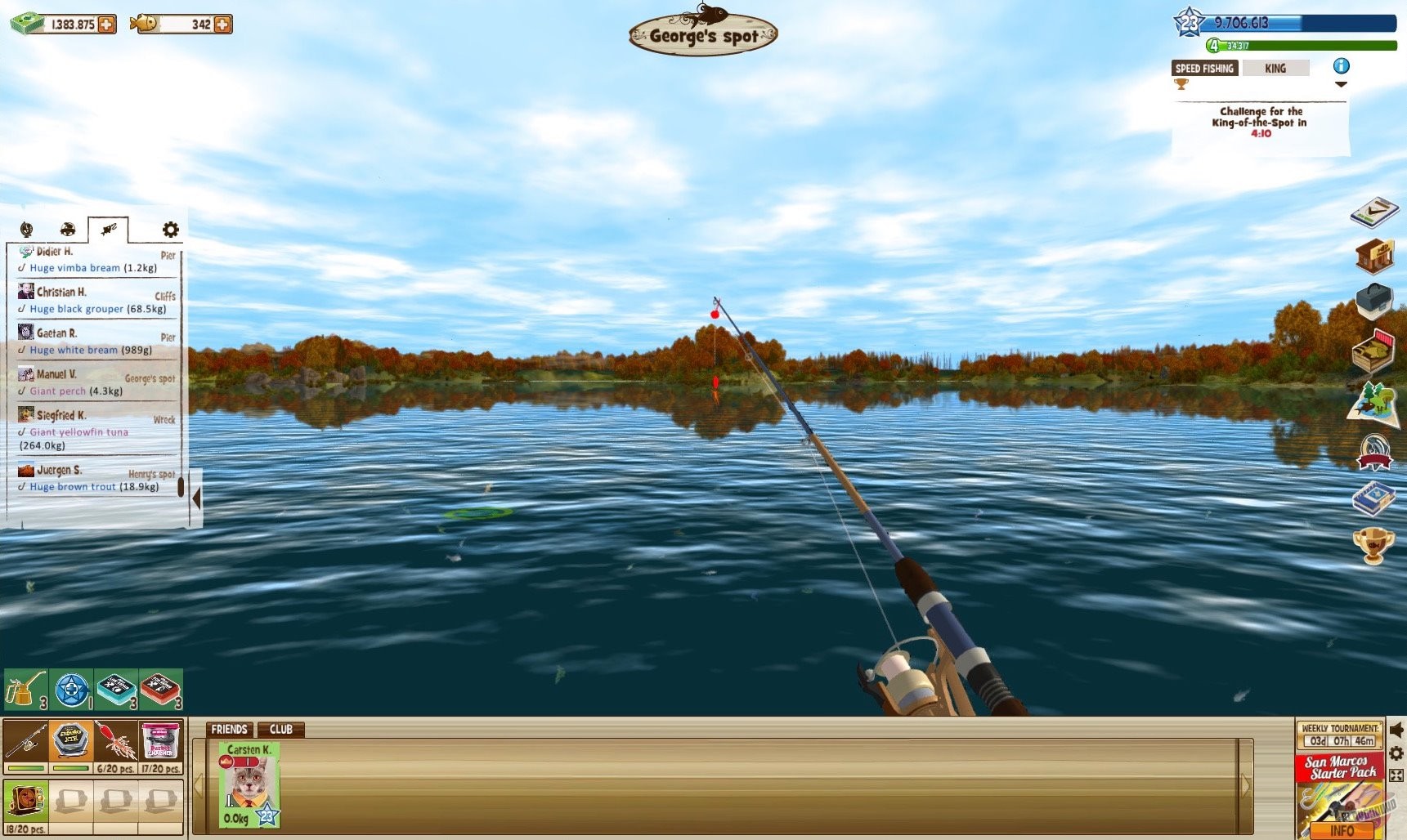 Скриншот из игры The Fishing Club 3D: Multiplayer Sport Angling - 7