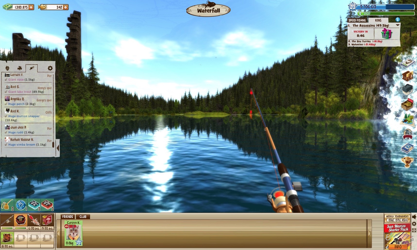 Скриншот из игры The Fishing Club 3D: Multiplayer Sport Angling - 2