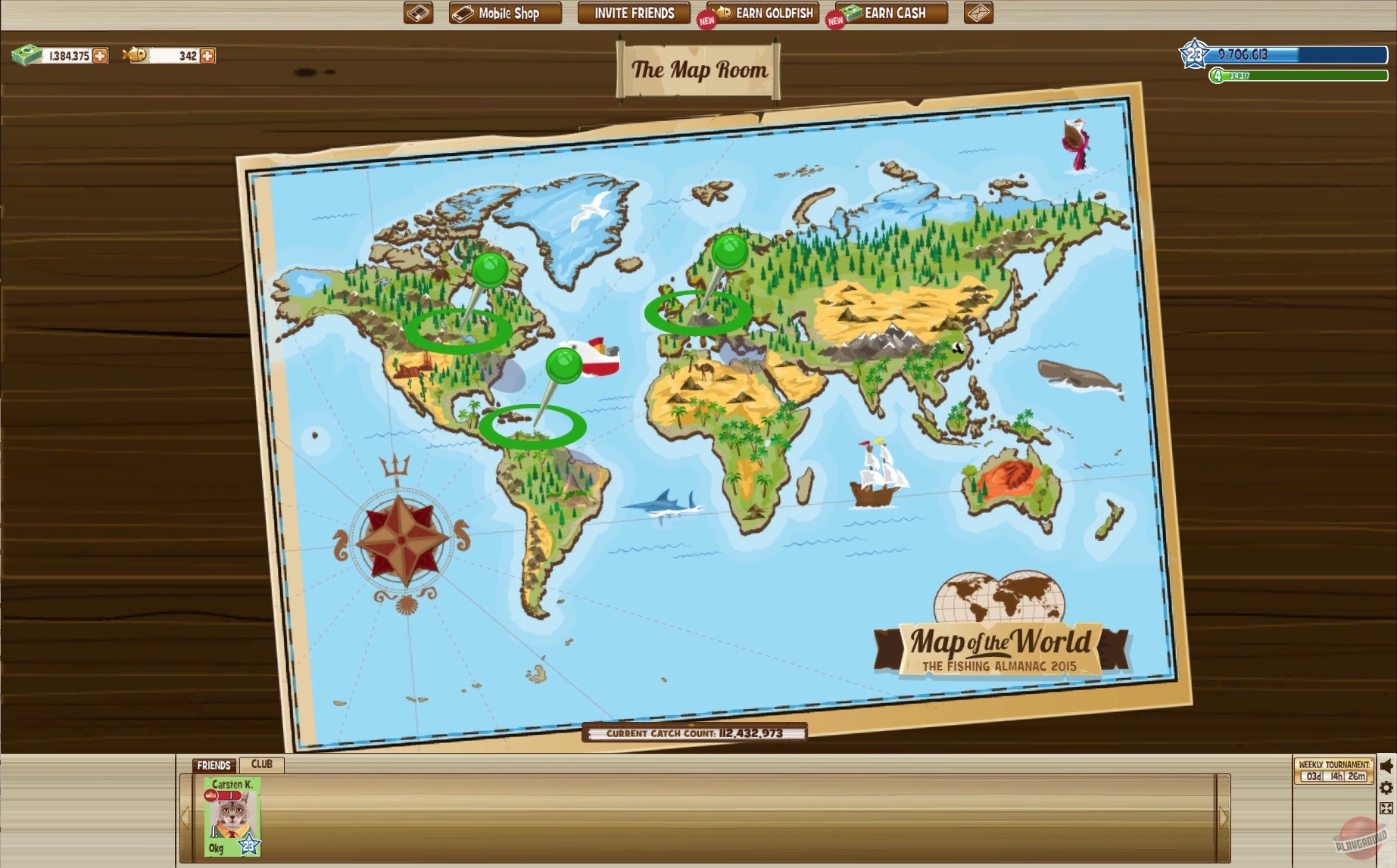 Скриншот из игры The Fishing Club 3D: Multiplayer Sport Angling - 5