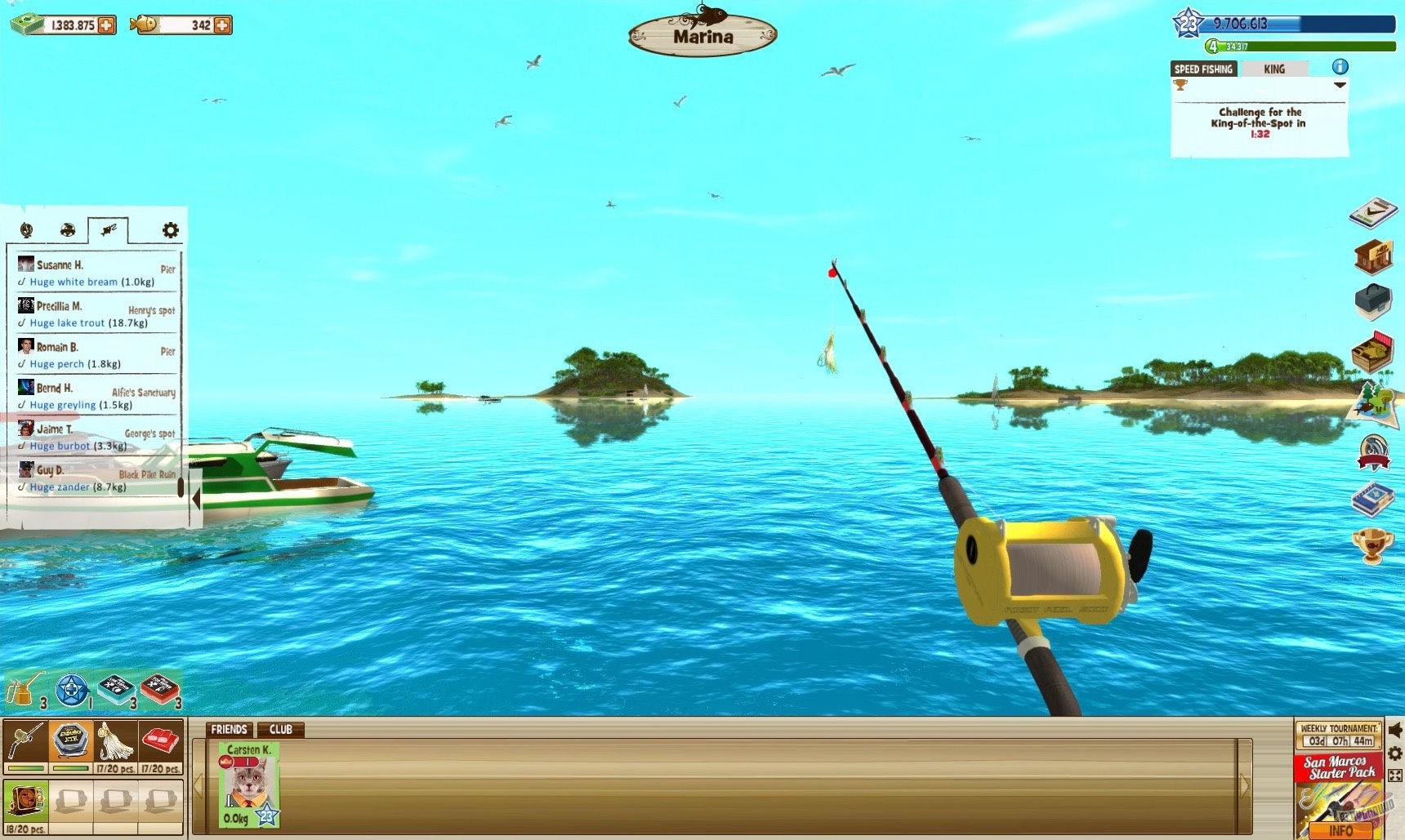 Скриншот из игры The Fishing Club 3D: Multiplayer Sport Angling - 4