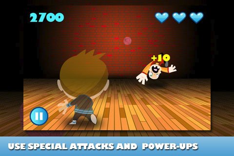 Скриншот из игры Danger! Dodgeball - 1